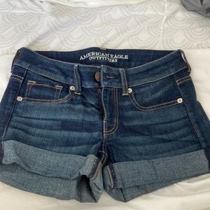 American Eagle Women’s Size 0 Super Stretch Jean Shorts